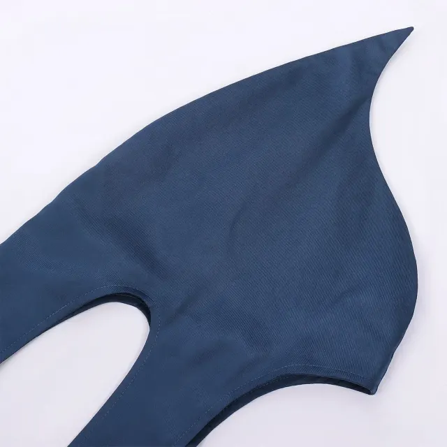 Mittelalterlicher Kapuzen-Turbanhut mit Ohrenklappen für Herren Detail 11