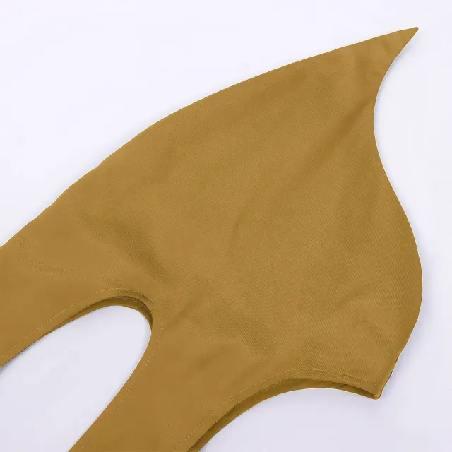 Mittelalterlicher Kapuzen-Turbanhut mit Ohrenklappen für Herren Detail 16