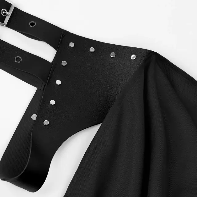 Cape de chevalier médiéval, costume cosplay Halloween pour hommes détail 14