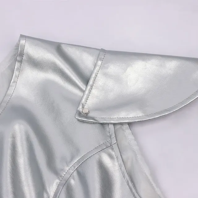 Mittelalterliches Ritter-Kettenhemd-Cosplay-Set als Halloween-Kriegerkostüm Detail 5