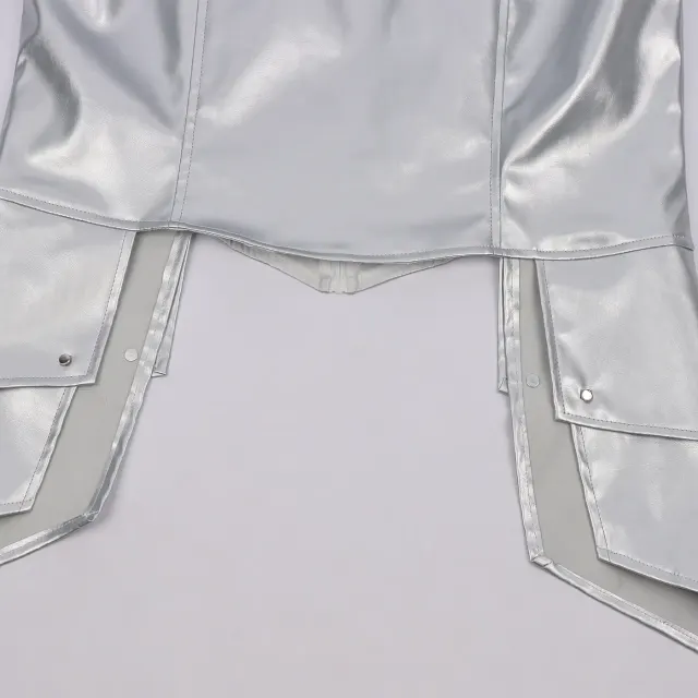 Mittelalterliches Ritter-Kettenhemd-Cosplay-Set als Halloween-Kriegerkostüm Detail 8