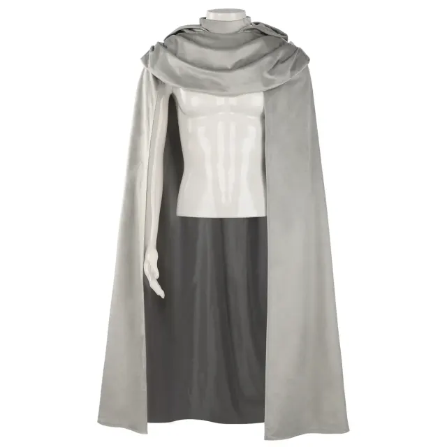 Medieval Knight Hooded Cape for Christmas & Cosplay Parties detail 1