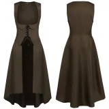 Vestido renacentista estilo 4 - Café