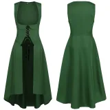 Vestido renacentista estilo 4 - Verde