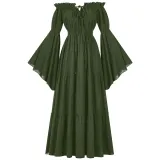 Robe Renaissance style 2 - Vert
