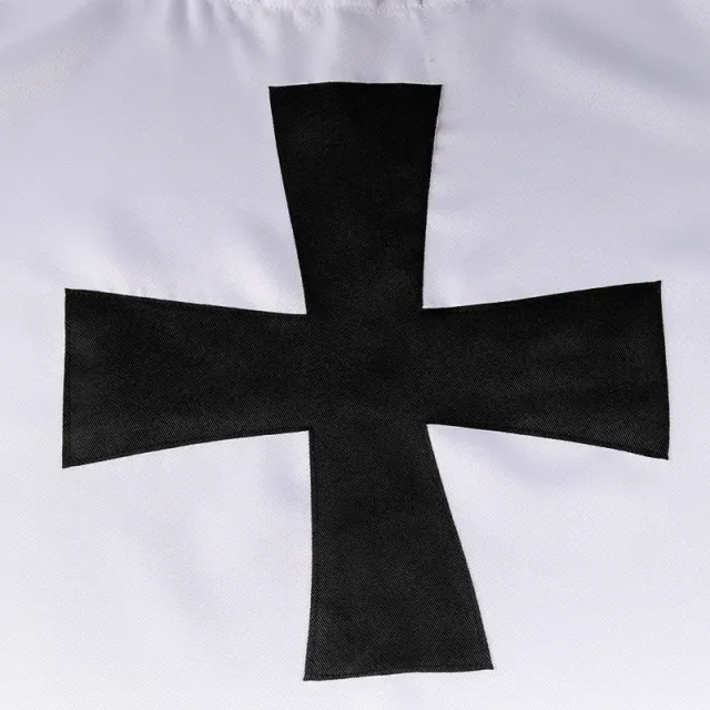 Robe cosplay de chevalier templier médiéval pour la scène et les soirées détail 5