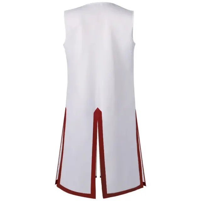 Robe cosplay de chevalier templier médiéval pour la scène et les soirées détail 9