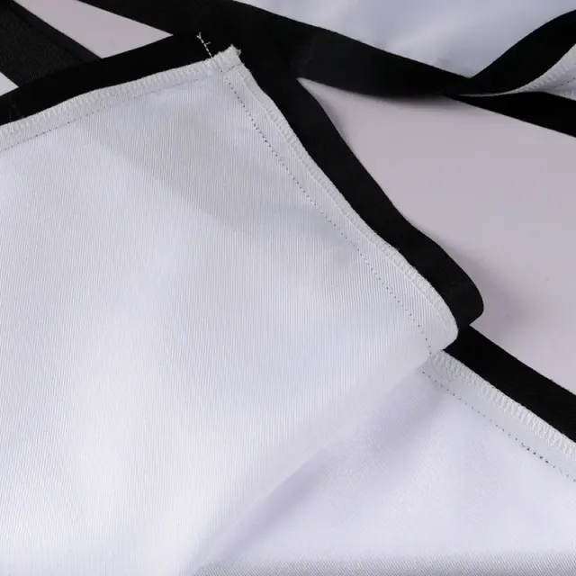 Robe cosplay de chevalier templier médiéval pour la scène et les soirées détail 19