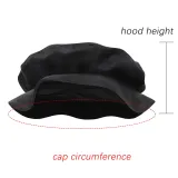 Sombrero medieval de hombre 5 - Negro