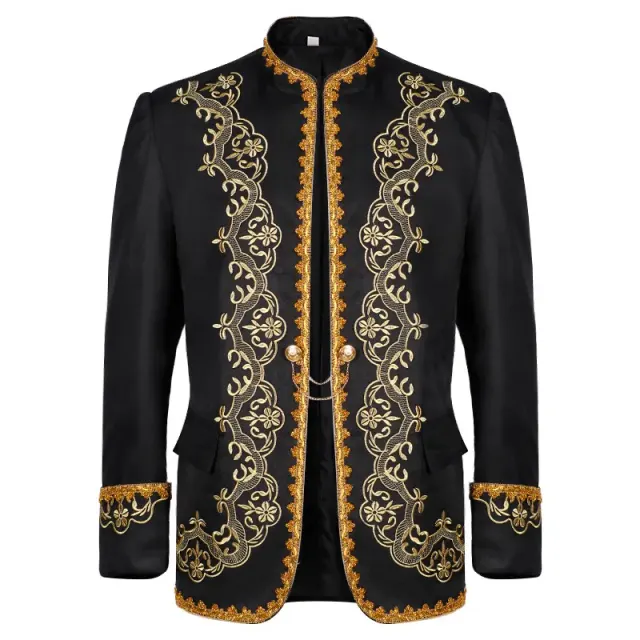 detalle de Chaqueta formal cosplay de manga larga medieval unisex 2