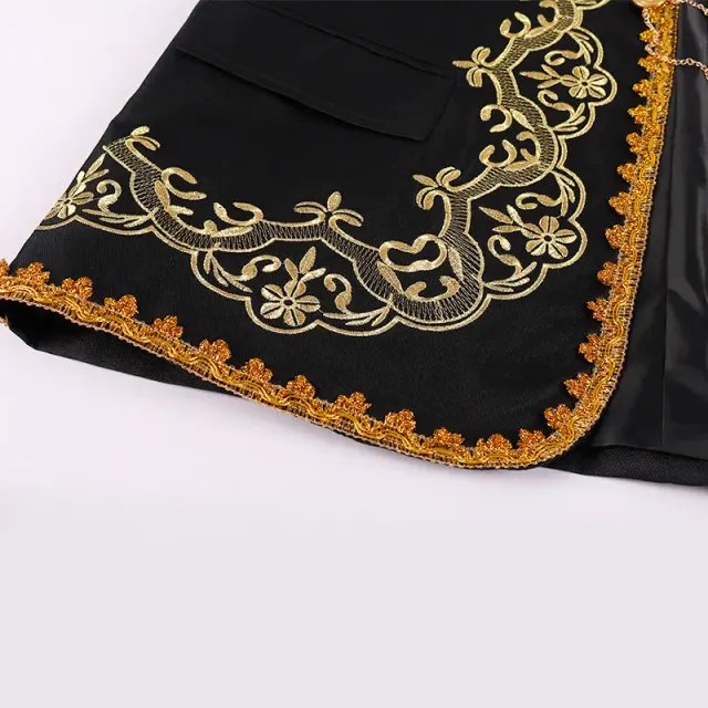 detalle de Chaqueta formal cosplay de manga larga medieval unisex 8