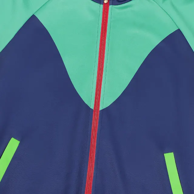 detalle de Disfraz cosplay de anime para hombre con chaqueta sin mangas y pantalón, estilo Max 5