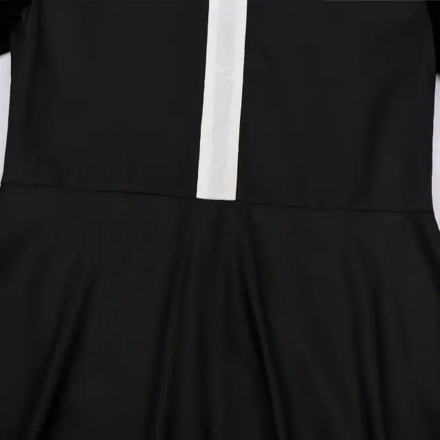 Tudor-Renaissance-Prinz-Kostüm für Herren mit Umhang in Schwarz Detail 9