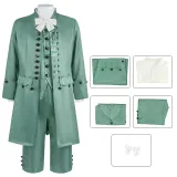Ensemble costume britannique - Vert