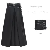 Pantalón falda gótico - Oscuro (En stock)
