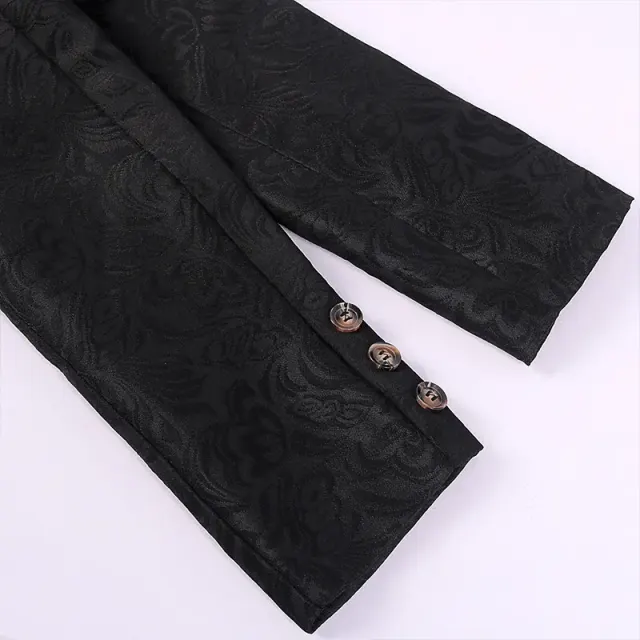 Herren-Kostümset Europäischer Hof Jacquard Mittelalter-Adel Detail 8