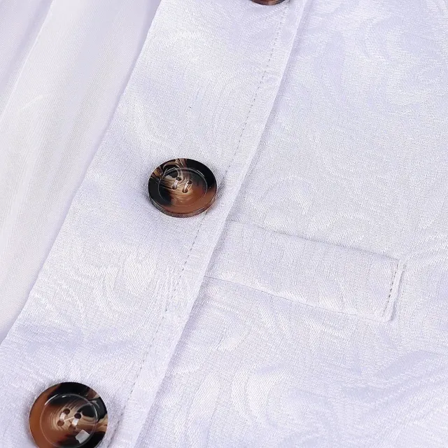 Herren-Kostümset Europäischer Hof Jacquard Mittelalter-Adel Detail 13