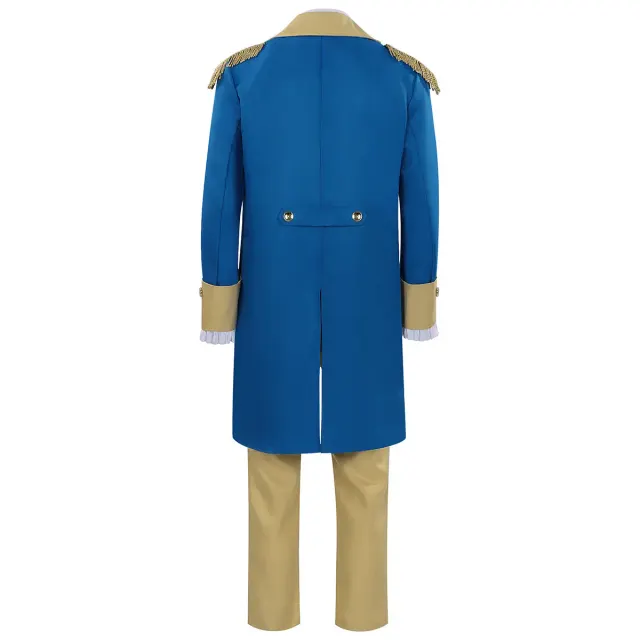 detalle de Conjunto de disfraz colonial de George Washington para hombre para Halloween 2