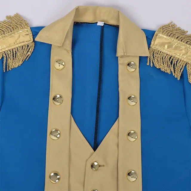 detalle de Conjunto de disfraz colonial de George Washington para hombre para Halloween 4