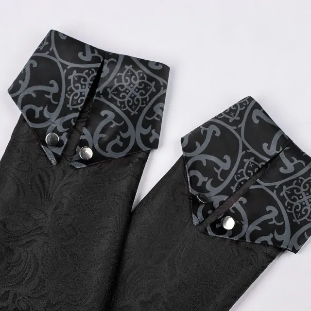 Gothic-Mittelalter-Halloween-Cosplay-Manteljacke für Herren Detail 13