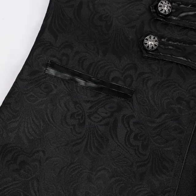 Men's Gothic Medieval Gentleman Cosplay Performance Suit detail 6
