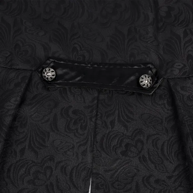 Men's Gothic Medieval Gentleman Cosplay Performance Suit detail 7