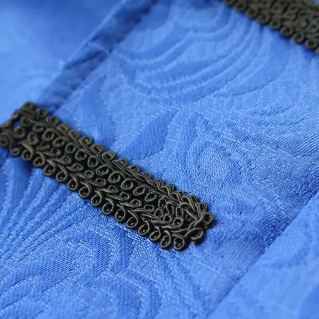 Men's Jacquard Medieval Cosplay Costume Set detail 5