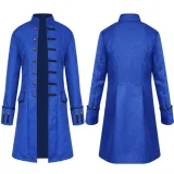 Jacquard Medieval Men's Outfit - Blue