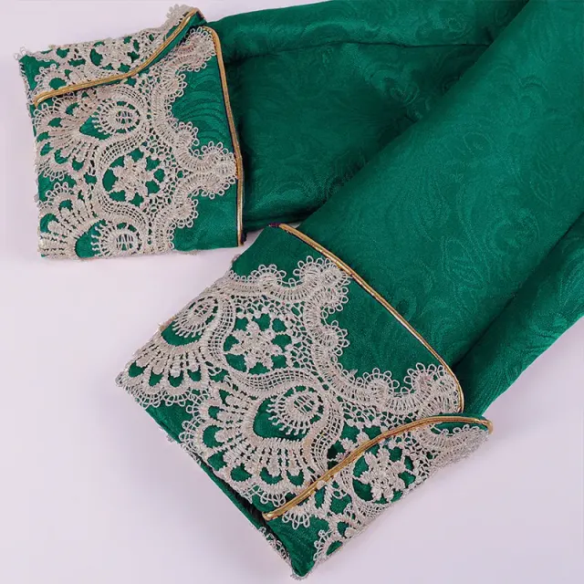 Queue-de-pie en dentelle pour homme, costume de scène gothique victorien détail 24