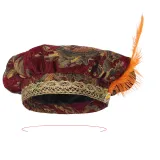 Medieval Men's Hat - Red