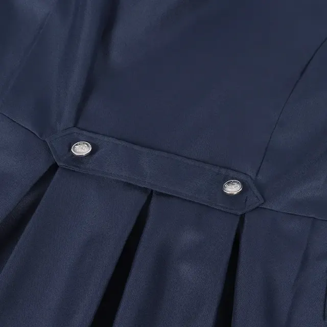 Langer mittelalterlicher Gothic-Trenchcoat für Herren für Halloween-Cosplay Detail 5