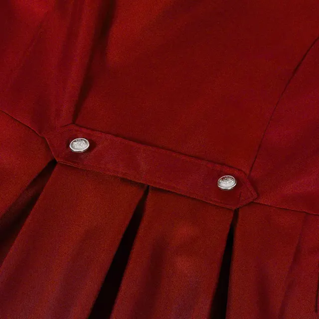 Langer mittelalterlicher Gothic-Trenchcoat für Herren für Halloween-Cosplay Detail 18