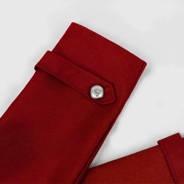 Langer mittelalterlicher Gothic-Trenchcoat für Herren für Halloween-Cosplay Detail 19