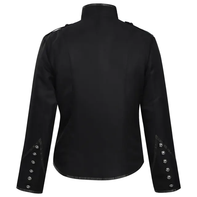 Ärmelloses Mittelalter-Gothic-Steampunk-Kostüm-Set für Herren Detail 9