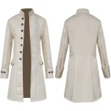 Jacquard Medieval Menswear - White