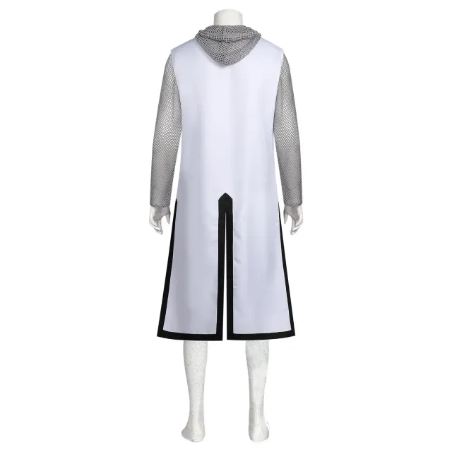 男士中世纪骑士带帽锁子甲 Cosplay 服装 详情 11