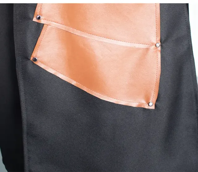 Herren-Mittelalter-Ritter-Cosplay-Kostüm mit Lederweste für Halloween Detail 10