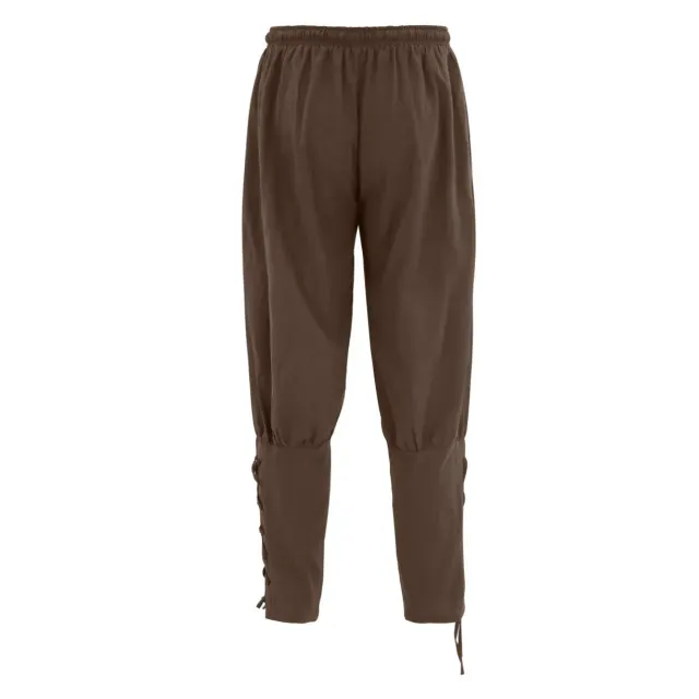 Pantalon cosplay pirate médiéval à séchage rapide pour homme avec poches détail 9
