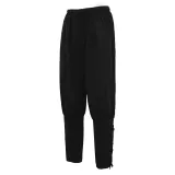 Pantalon pirate avec poches - Noir