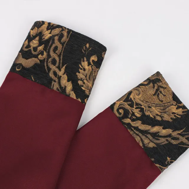 detalle de Chaqueta de disfraz medieval con cordones para hombre, estilo pirata, caballero y vikingo, con cinturón 10