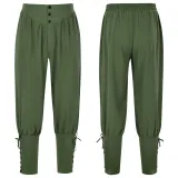 Pantalones de pirata - Verde oscuro