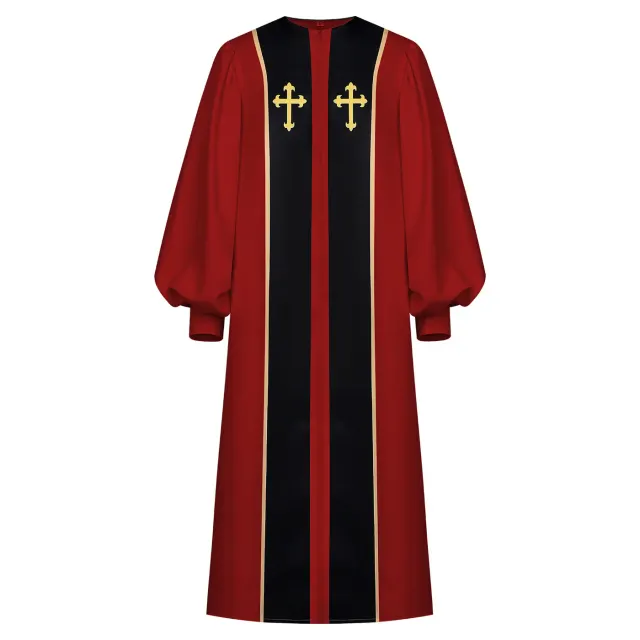 Robe rituelle médiévale pour homme, costume de scène et cosplay Halloween détail 13