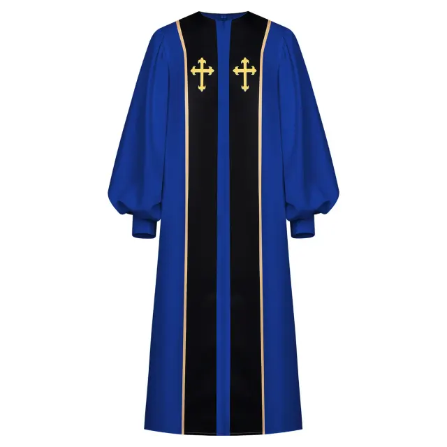 Robe rituelle médiévale pour homme, costume de scène et cosplay Halloween détail 15