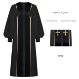 Robe rituelle - Noir