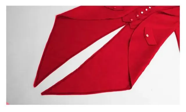 detalle de Conjunto de disfraz cosplay de frac medieval para hombre para Halloween 13