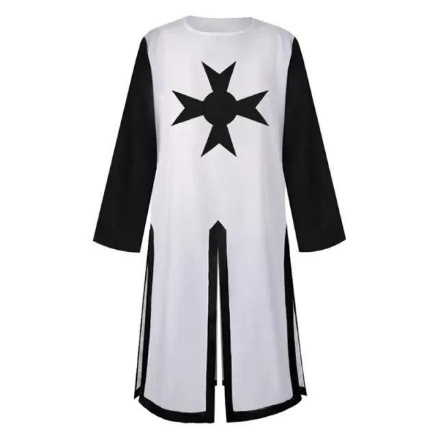 男士中世纪圣殿骑士万圣节 Cosplay 束腰外衣服装 详情 2