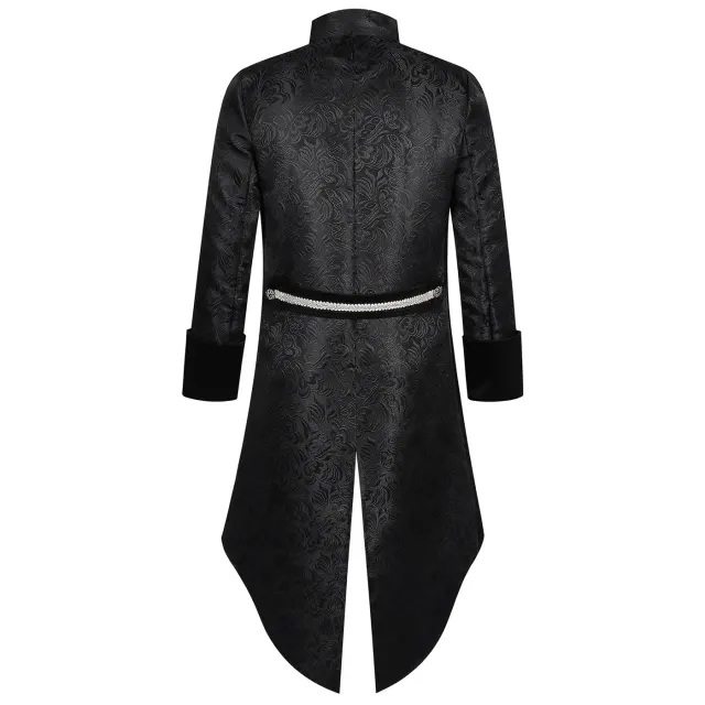 Herren-Steampunk-Gothic-Frack als Cosplay-Kostüm Detail 3