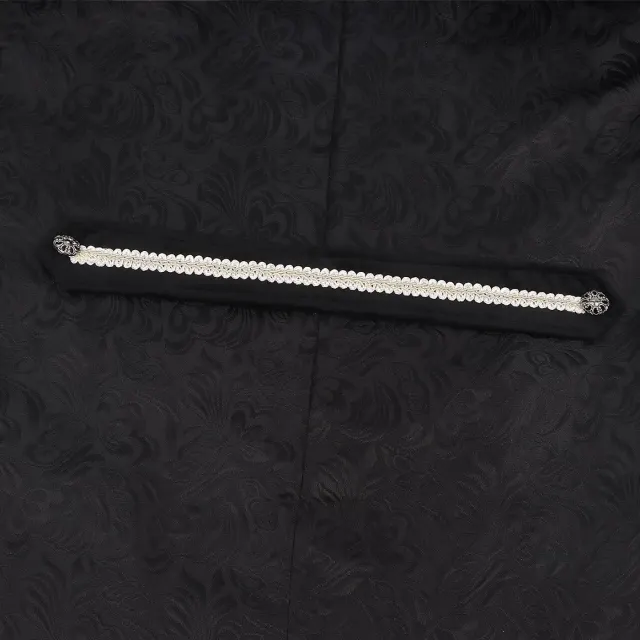 Herren-Steampunk-Gothic-Frack als Cosplay-Kostüm Detail 7