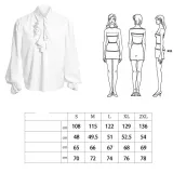 Camisa renacentista - Blanco