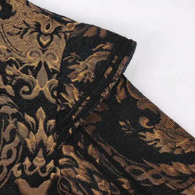 Men's Tudor Renaissance King Cosplay Jacket for Halloween detail 23